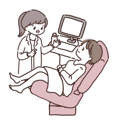 内診台のイメージ
